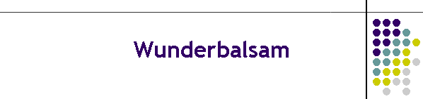 Wunderbalsam