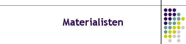 Materialisten